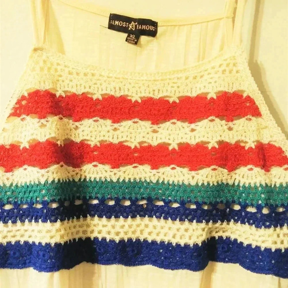 Almost Famous Knit Tank Top NWT - Picture 2 of 4